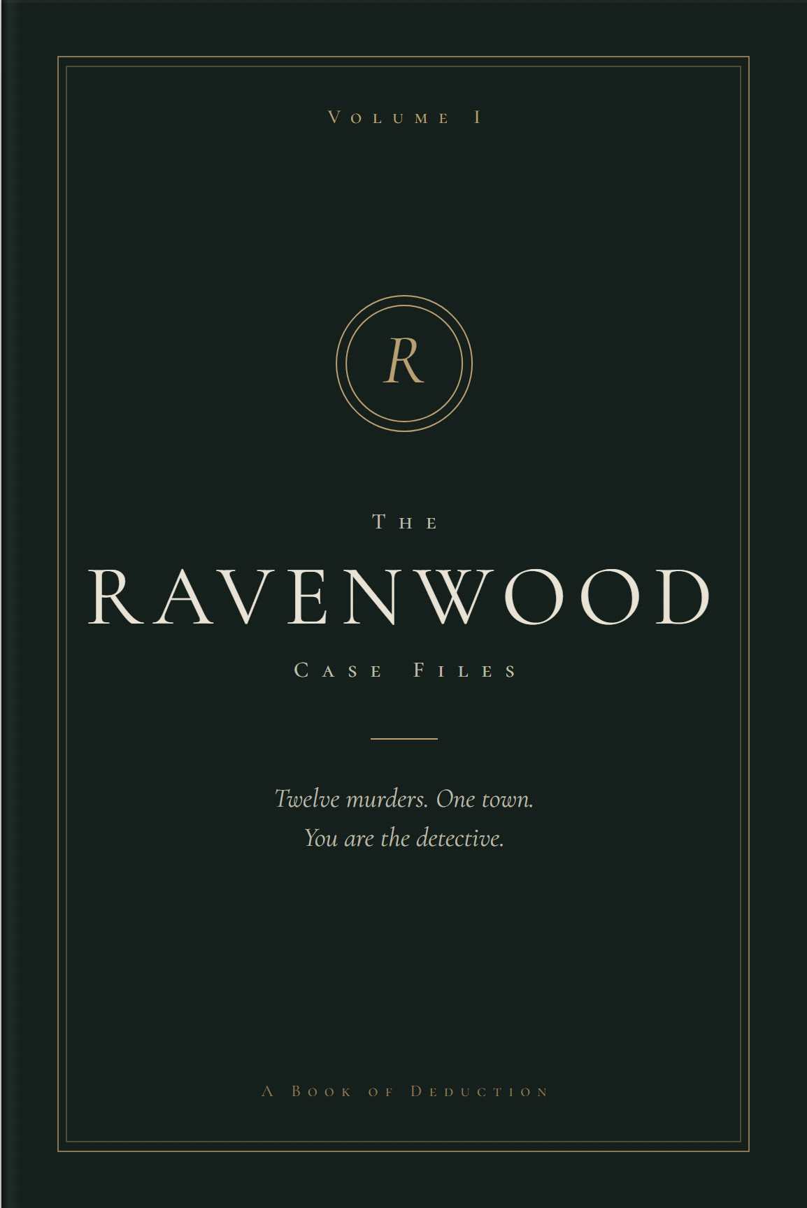 The Ravenwood Case Files Volume I book cover