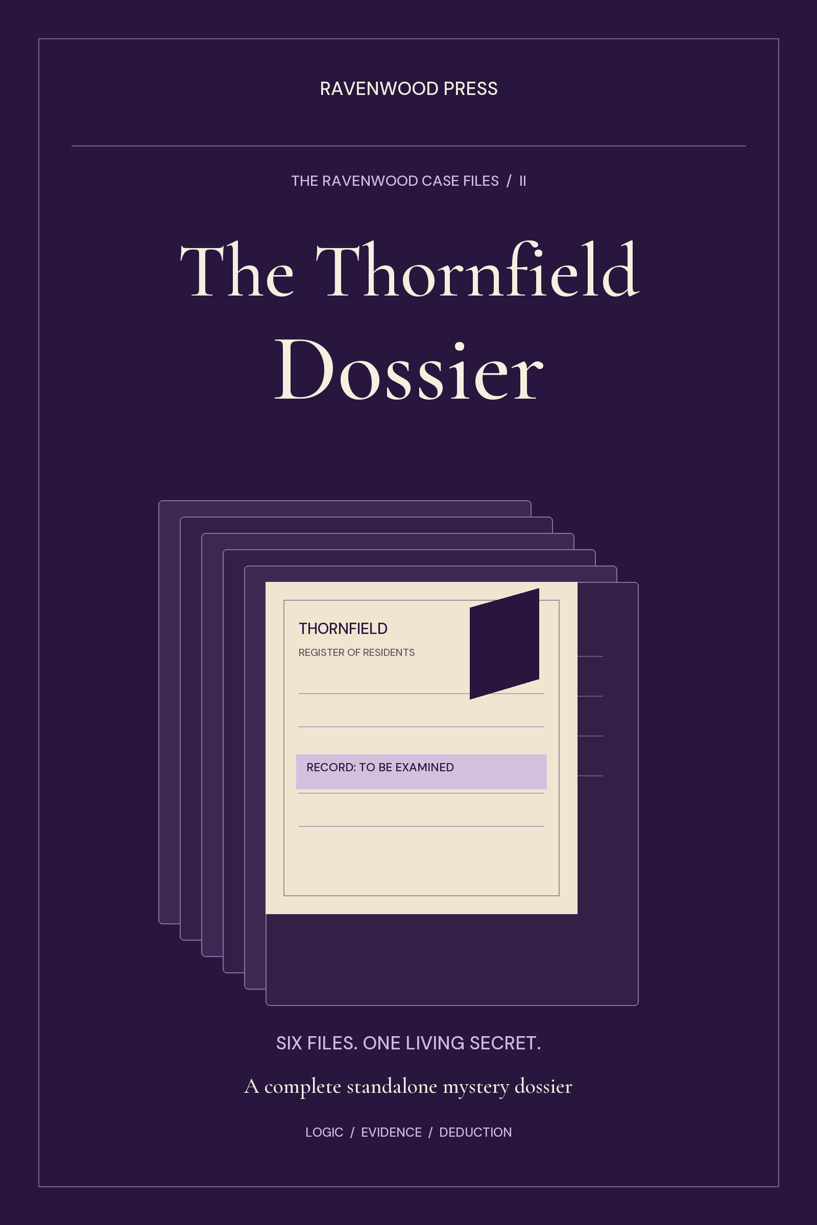 The Thornfield Dossier cover